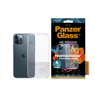Гръб PanzerGlass за IPhone 12 Pro Max 6.7" AntiBacterial - Прозрачен