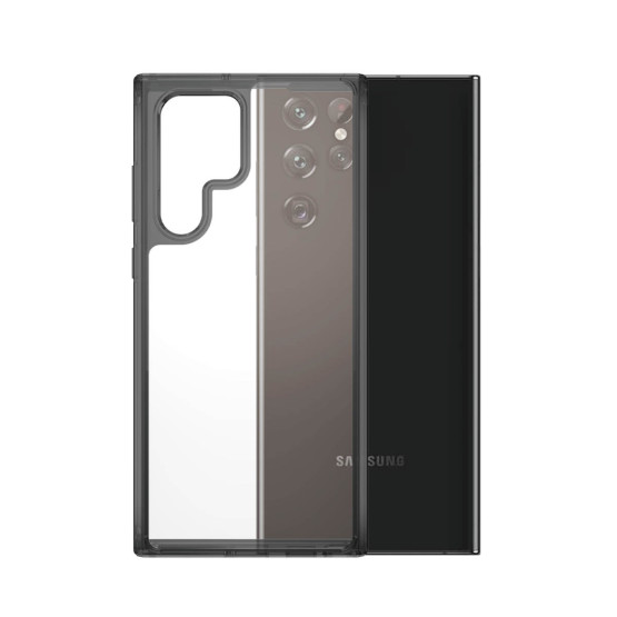 Гръб PanzerGlass за Samsung S22 Ultra, Hard Case - Smokey black , 119830