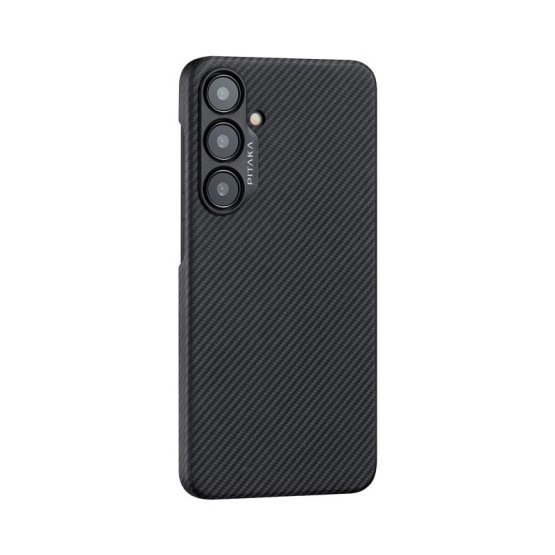 Гръб Pitaka за Samsung Galaxy S24, MagEZ 4, черен