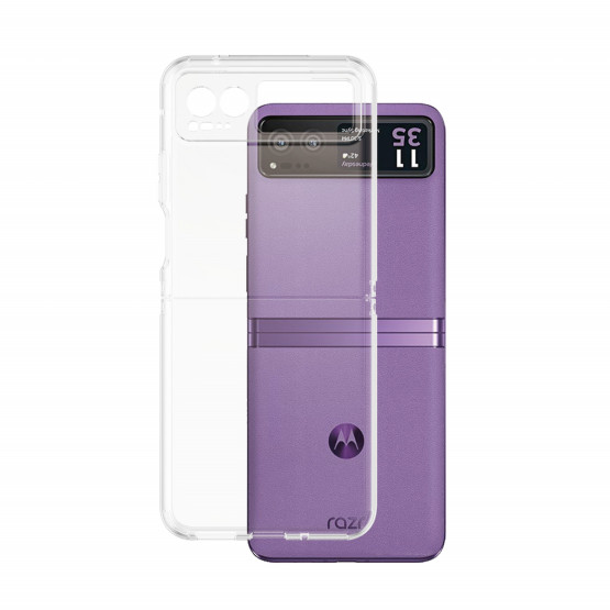 Гръб Safe за Motorola Razr 40 2023 - Прозрачен