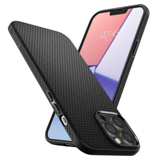 Гръб Spigen Liquid Air за iPhone 13 Pro - Черен