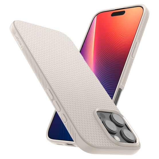 Гръб Spigen Liquid Air за iPhone 16 Pro Max - Natural titanium