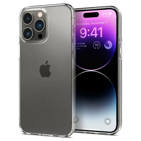 Гръб Spigen Liquid Crystal за iPhone 14 Pro Max - Прозрачен
