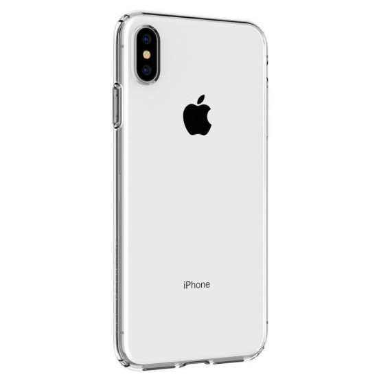 Гръб Spigen Liquid Crystal за iPhone XS/X - Прозрачен