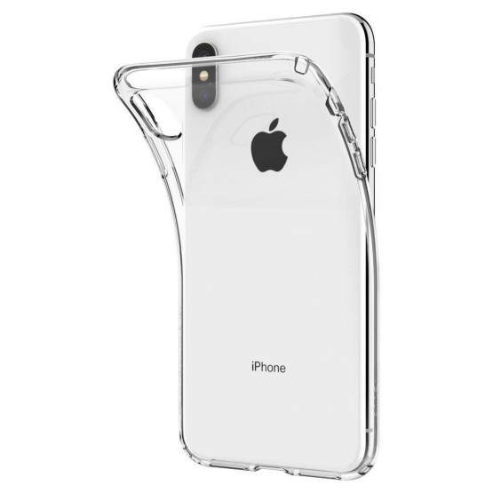 Гръб Spigen Liquid Crystal за iPhone XS/X - Прозрачен