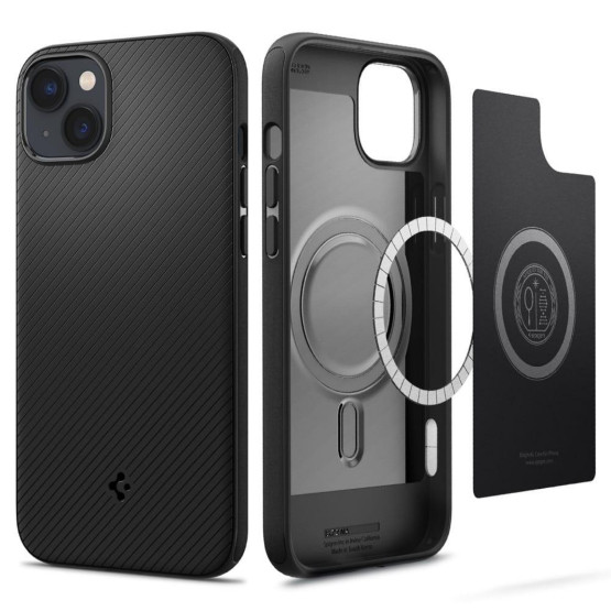 Гръб Spigen Mag Armor за iPhone 14 Plus - Черен
