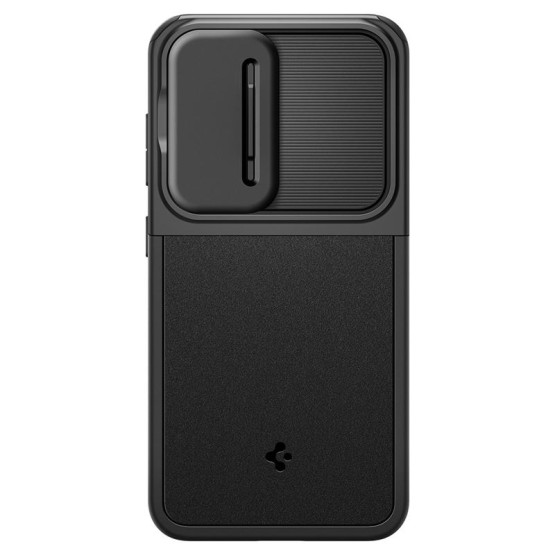 Гръб Spigen Optik Armor за Samsung Galaxy S24 - Черен