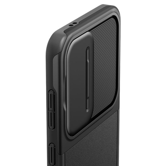 Гръб Spigen Optik Armor за Samsung Galaxy S24 - Черен