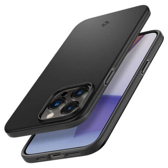 Гръб Spigen Thin Fit за iPhone 14 Pro - Черен