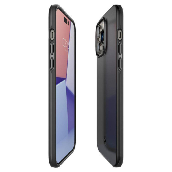 Гръб Spigen Thin Fit за iPhone 14 Pro - Черен