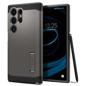 Гръб Spigen Tough Armor за Samsung Galaxy S24 Ultra - Сив