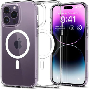 Гръб Spigen Ultra Hybrid Mag за iPhone 14 Pro Max - Прозрачен