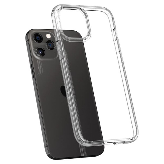 Гръб Spigen Ultra Hybrid за iPhone 12 Pro Max - Прозрачен