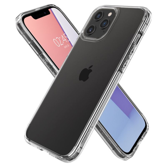 Гръб Spigen Ultra Hybrid за iPhone 12 Pro Max - Прозрачен