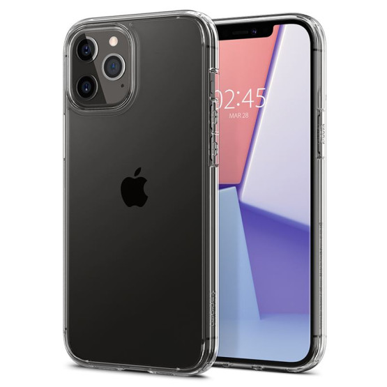 Гръб Spigen Ultra Hybrid за iPhone 12 Pro Max - Прозрачен
