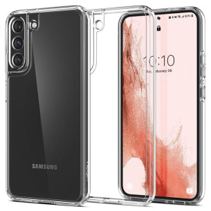 Гръб Spigen Ultra Hybrid за Samsung Galaxy S22 - Прозрачен