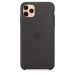 Оригинален гръб Apple Silicone Cover за iPhone 11 Pro Max - Черен, MX002ZE/A