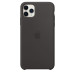 Оригинален гръб Apple Silicone Cover за iPhone 11 Pro Max - Черен, MX002ZE/A
