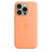 Оригинален гръб Apple Silicone Magsafe Cover за iPhone 15 Pro - Orange Sorb, MT1H3ZM/A