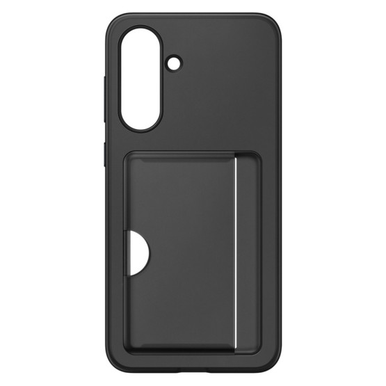 Оригинален гръб Samsung Card Slot Cover за Galaxy A56 5G - Черен, EF-OA566TBE