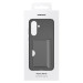 Оригинален гръб Samsung Card Slot Cover за Galaxy A56 5G - Черен, EF-OA566TBE