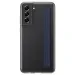 Оригинален гръб Samsung Clear Strap Cover за Samsung Galaxy S21 FE - Тъмно сив, EF-XG990CBE