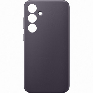 Оригинален гръб Samsung Leather Cover за Galaxy S24 Plus - Тъмно лилав, GP-FPS926HCAVW