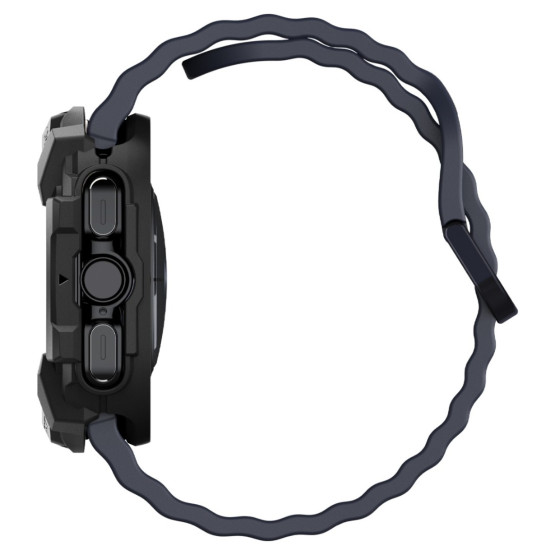 Удароустойчив протектор Spigen Rugged Armor за Samsung Galaxy Watch Ultra - Черен