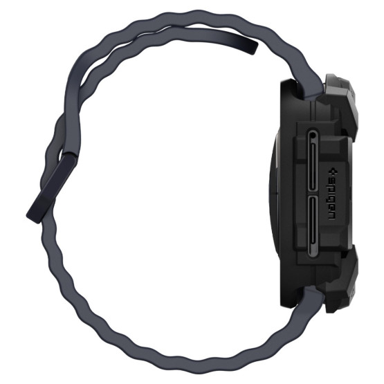 Удароустойчив протектор Spigen Rugged Armor за Samsung Galaxy Watch Ultra - Черен