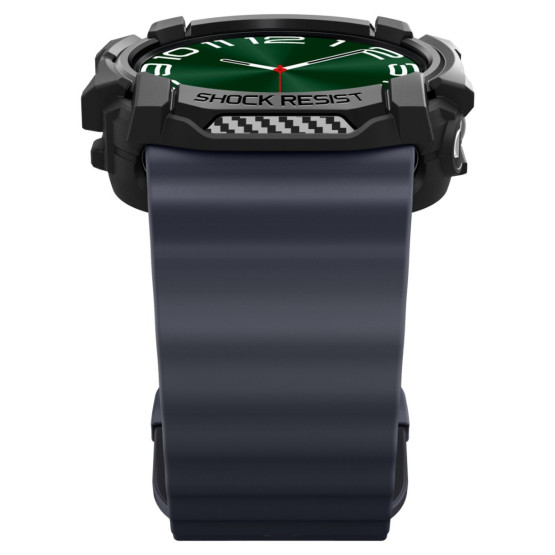 Удароустойчив протектор Spigen Rugged Armor за Samsung Galaxy Watch Ultra - Черен