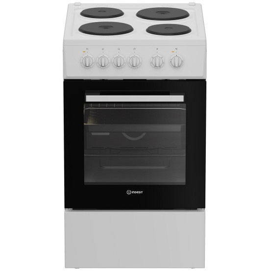 Готварска печка (ток) Indesit I5E5PMW , 4 ток , Бял