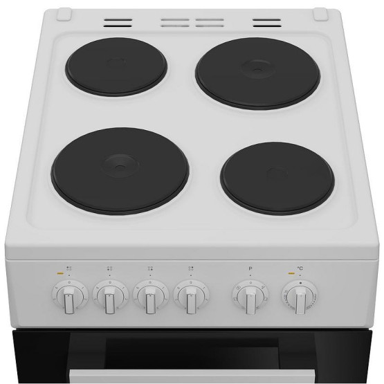 Готварска печка (ток) Indesit I5E5PMW , 4 ток , Бял