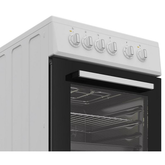 Готварска печка (ток) Indesit I5V8PMW , Бял , Керамични
