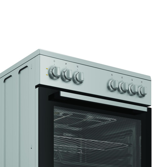 Готварска печка (ток) Indesit I6V5PMS , INOX , Керамични