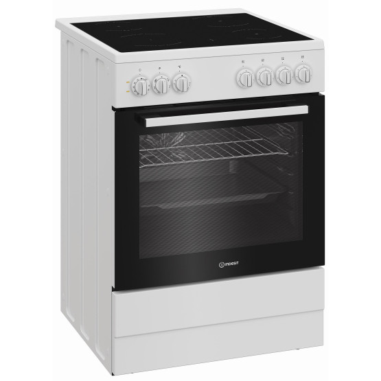 Готварска печка (ток) Indesit I6V5PMW , Бял , Керамични