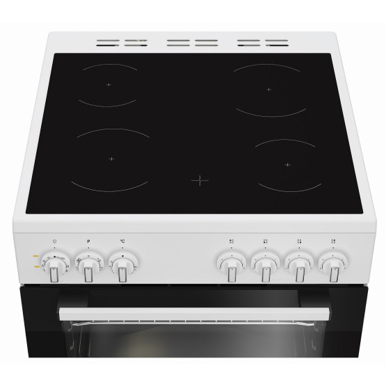 Готварска печка (ток) Indesit I6V5PMW , Бял , Керамични