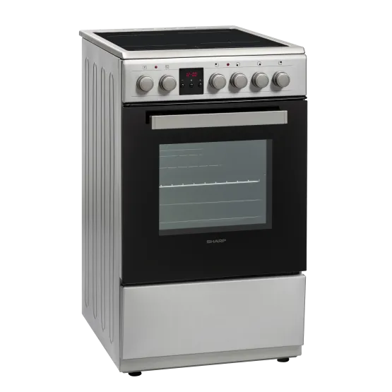Готварска печка (ток) Sharp KF-56FVDD22IMK-CH , INOX , Керамични