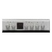 Готварска печка (ток) Sharp KF-56FVDD22IMK-CH , INOX , Керамични