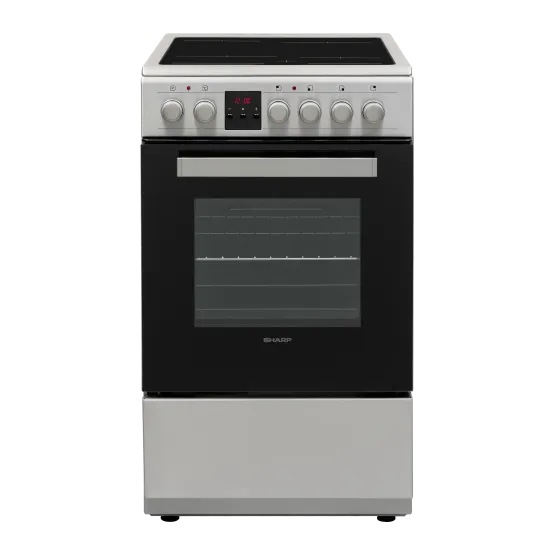 Готварска печка (ток) Sharp KF-56FVDD22IMK-CH , INOX , Керамични
