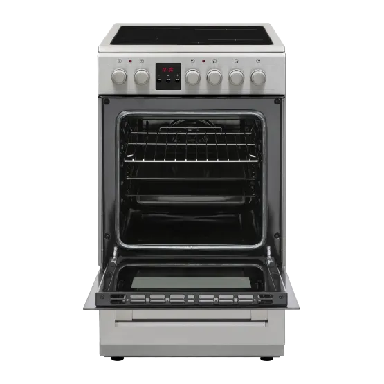Готварска печка (ток) Sharp KF-56FVDD22IMK-CH , INOX , Керамични