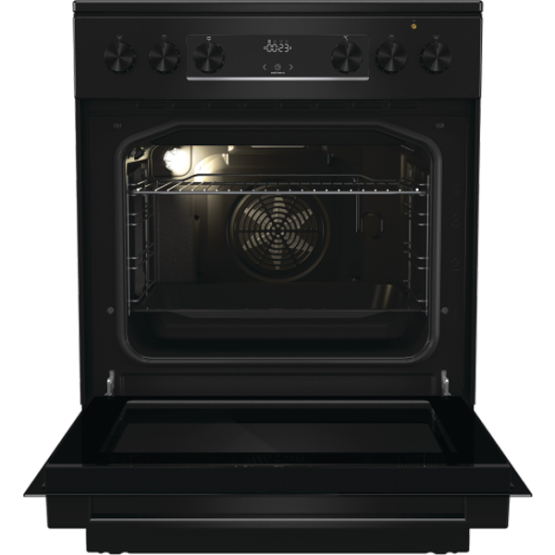 Готварска печка (ток) Gorenje GEC6C40BG , Керамични , Черен