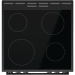 Готварска печка (ток) Gorenje GEC6C40BG , Керамични , Черен