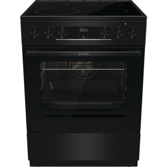 Готварска печка (ток) Gorenje GEC6C40BG , Керамични , Черен