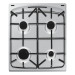 Готварска печка (газ) AMICA 507GG5.43HZpMs(Xx) , 4 Газови , INOX