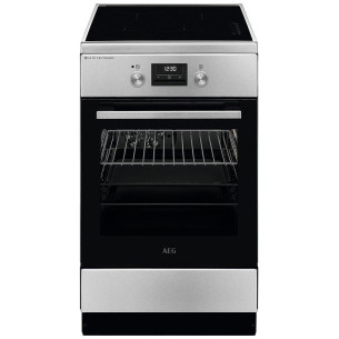 Готварска печка (ток) AEG CIB56491BM , INOX , Керамични
