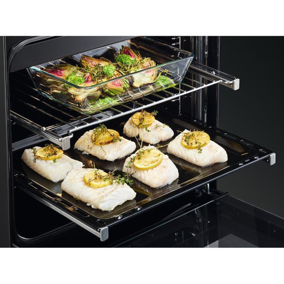 Готварска печка (ток) AEG CIB56491BM , INOX , Керамични