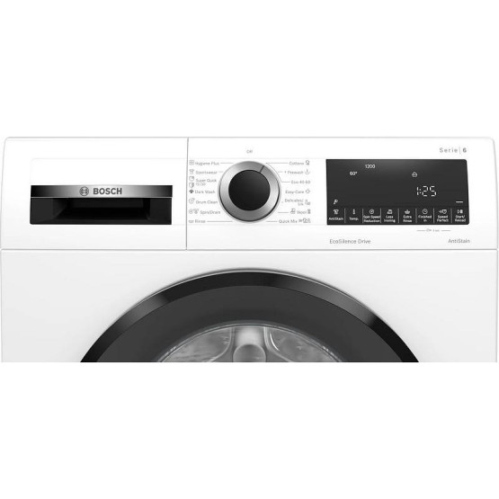 Пералня Bosch WGG14204BY , 1200 об./мин., 9.00 kg, A , Бял - Bosch