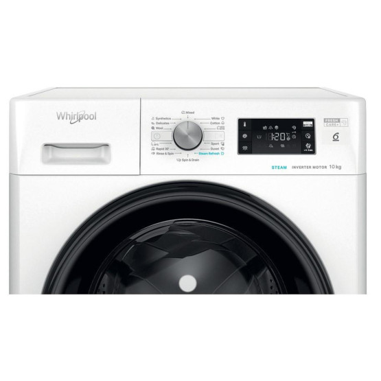Пералня Whirlpool FFB 10489 BV EE , 10.00 kg, 1400 об./мин., A , Бял