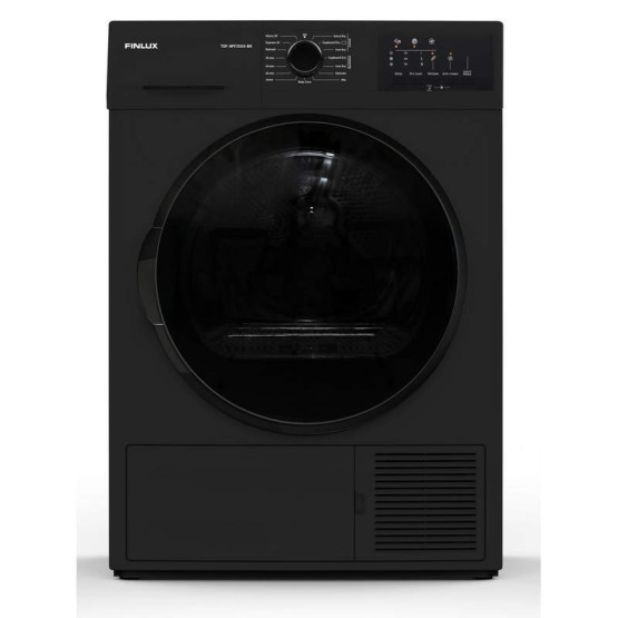 Сушилня Finlux TDF-8PF2SSG-BK , 8 kg, A++ , Черен - Finlux