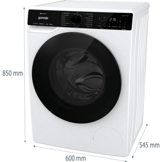 Пералня Gorenje WPNA84A2TSWIFI , 1400 об./мин., 8.00 kg, A , Бял